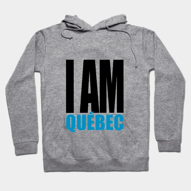 I am Quebec Hoodie by INKUBATUR